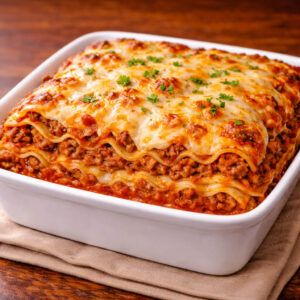 Beef Lasagna