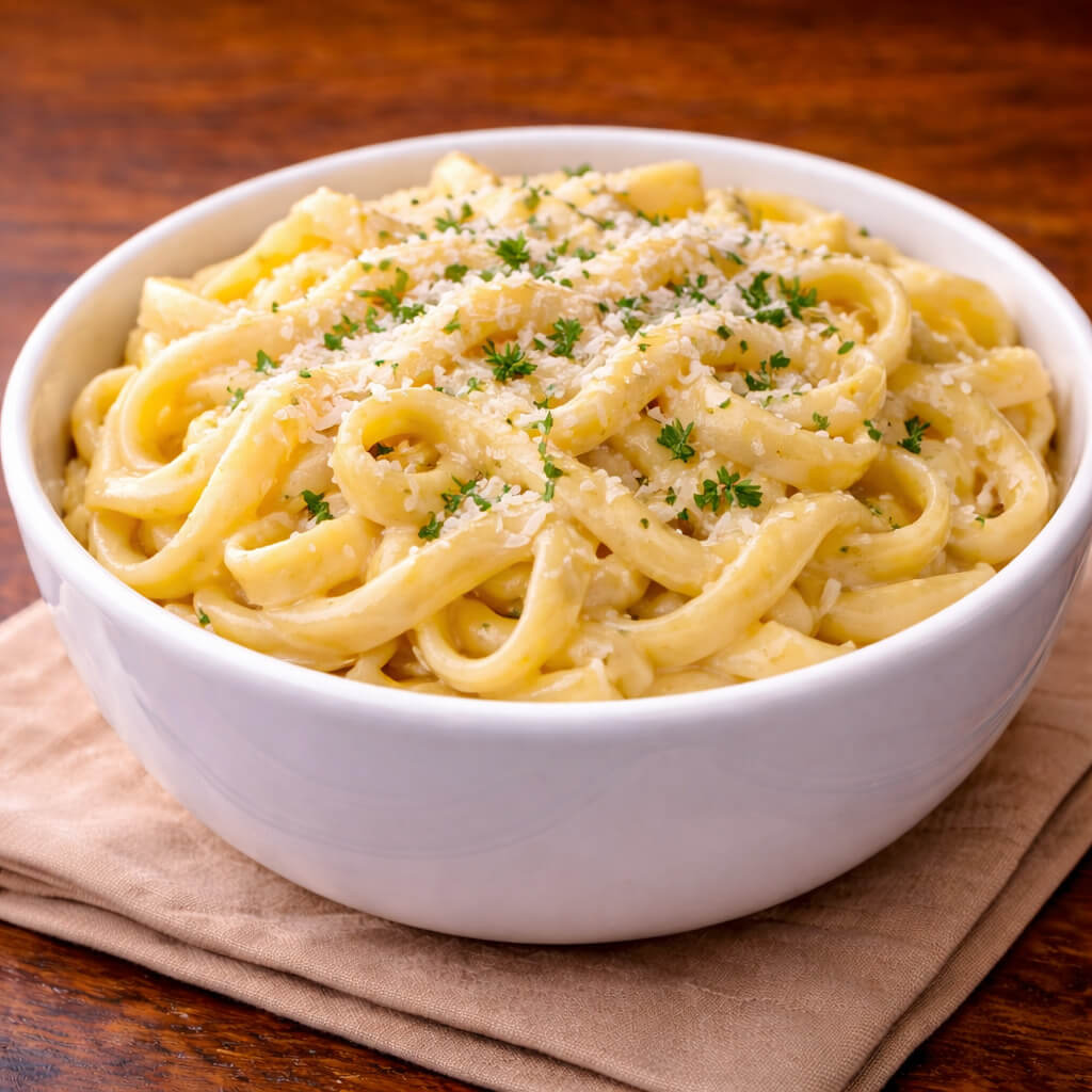 Fettuccine Alfredo (Catering)