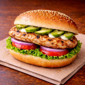 Grilled Chicken Burger