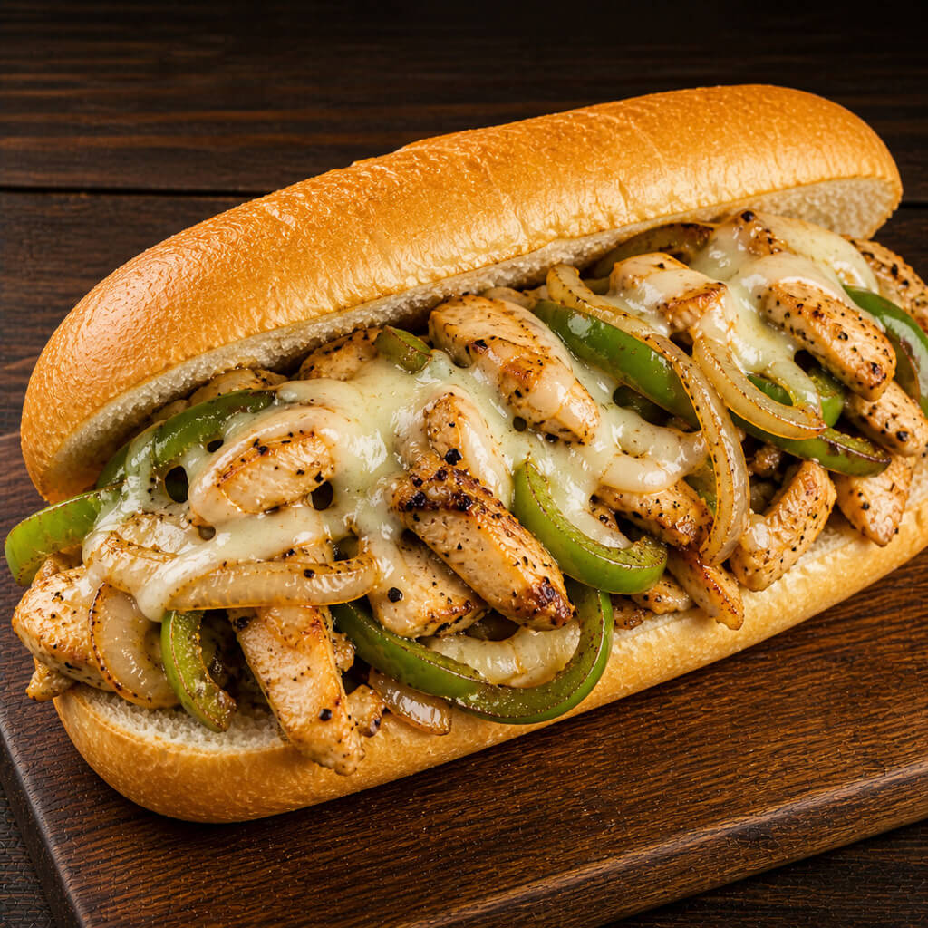 Chicken Cheesesteak Sandwich (Catering)