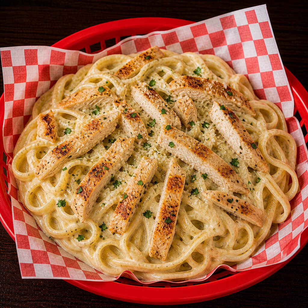 Chicken Fettuccine Alfredo (Catering)
