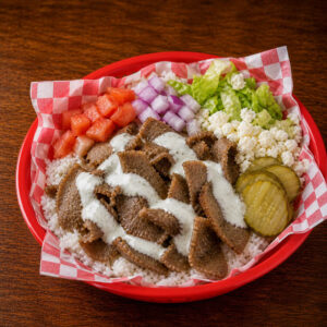 Gyro Rice Bowl