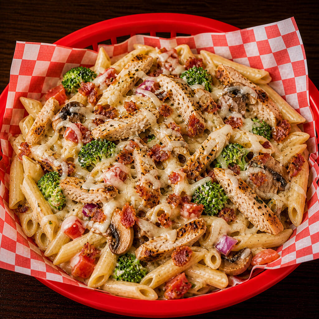 Penne Chicken Carbonara (Catering)